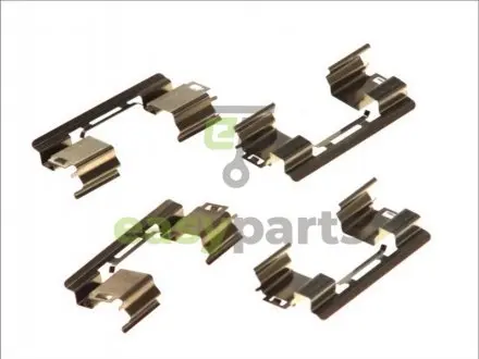 Планка супорта (переднього) прижимна (к-кт) Opel Astra J 1.4-2.0CDTI 09- (Bosch) QUICK BRAKE 1091813