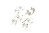 Планка супорта (заднього) прижимна (к-кт) Subaru Forester/Impreza/Legacy III/IV 97-09 QUICK BRAKE 1091711 (фото 3)