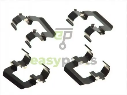 Планка супорта (переднього) прижимна (к-кт) Hyundai Tucson/Kia Sportage 98- (Mando) QUICK BRAKE 1091617