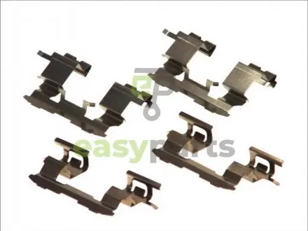 Планка супорта (переднього) прижимна (к-кт) Toyota Prius/Yaris/IQ 99- QUICK BRAKE 1091631