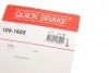 Планка супорта (переднього) прижимна (к-кт) Mazda 6 02-08 QUICK BRAKE 1091605 (фото 4)