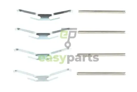 Планка супорта (переднього) прижимна (к-кт) Opel Kadett E/Corsa A 1.0-2.0 75-93 Delphi LX0035