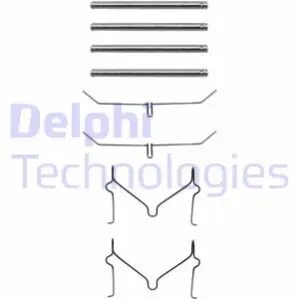 Монтажний компл., гальм.колодка Delphi LX0182
