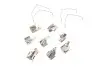 Планка супорта (переднього) прижимної (к-кт) Toyota Camry/Carina VI/Corolla/Rav 4 91-02 (Akebono) QUICK BRAKE 1091269 (фото 2)