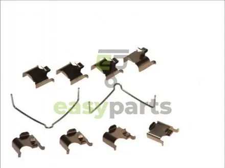 Планка супорта (заднього) прижимна (к-кт) Mazda 323/626 III/6 88-13 QUICK BRAKE 1091166