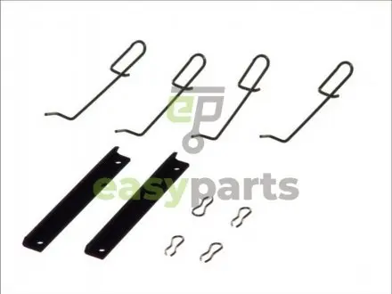 Планка супорта (переднього) прижимна (к-кт) Peugeot 205/305/Renault Espace/Clio 82-98 QUICK BRAKE 1091151