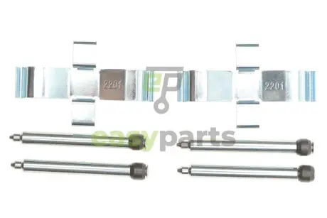 Планка супорта (заднього) прижимна (к-кт) MB 190 (W201)/(C124)/(W124) 82-93 (Ate) QUICK BRAKE 1091037