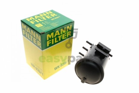 Фільтр паливний Renault Kangoo 1.9dci/Master 2.2dci 99- MANN WK939/1 (фото 1)
