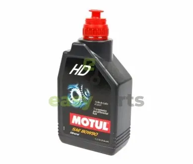 Олива трансмісійна 80W90 HD (1L) Mineral (100102/105781) MOTUL 317501
