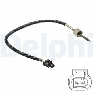 Фото датчик температур вихл. газов Delphi TS30228 Датчик температур вихл. газов Delphi TS30228