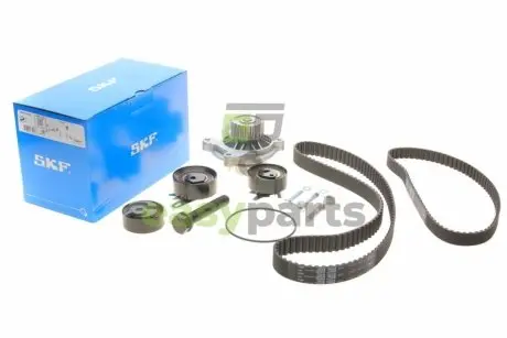 Комплект ГРМ + помпа Audi A6/VW LT/T4 2.5TDI 91-06 (26.5x122) SKF VKMC01270