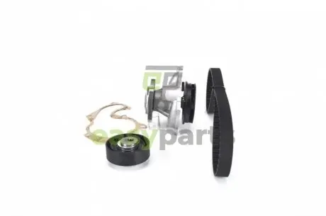 Комплект ГРМ (ремінь + ролик + водяний насос) FORD C-MAX, FIESTA IV, FIESTA/MINIVAN, FOCUS C-MAX, FOCUS I, FOCUS II, GALAXY II, MONDEO IV, S-MAX, TOURNEO CONNECT, TRANSIT CONNECT 1.8D 08.98-06.15 BOSCH 1987948520 (фото 1)