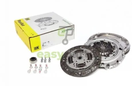 Комплект зчеплення Peugeot 307 (3A/C), 08/00 - 12/12, 2.0HDi 110, 79kw LuK 601002100