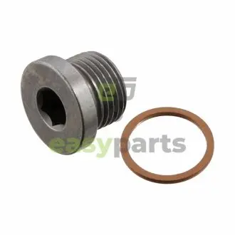 Болт зливу оливи + шайба BMW 5 (E60)/7 (E65)/X5 (E53/F15) (M18x1,5) FEBI BILSTEIN 31704