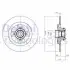 Тормозной диск Delphi BG9025RS (фото 1)