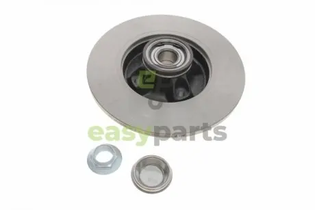 Диск гальмівний (задній) Citroen Berlingo/Peugeot Partner 08- (267.7х12) (+ABS) (з підшипником) SKF VKBD1016