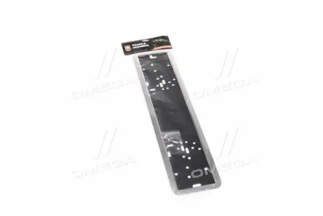 Рамка номера нержавейка <ДК> Дорожная Карта DK-0508-01