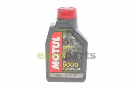 Олива 10W40 4T HC-Tech 5000 (1L) (104054) MOTUL 836911 (фото 1)