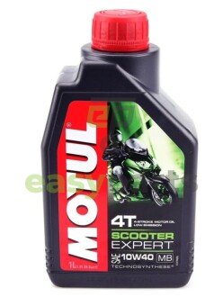 Олива 10W40 4T Scooter Expert MB (1л) MOTUL 831701