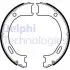 Гальмівні колодки, барабанні Delphi LS2076 (фото 1)