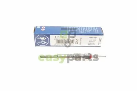Свічка розжарювання Renault Megane III/Scenic III 1.9dCi 08- (4.4V) M10x1.0 (L=91mm) Euro 5 BOSCH 0250403013