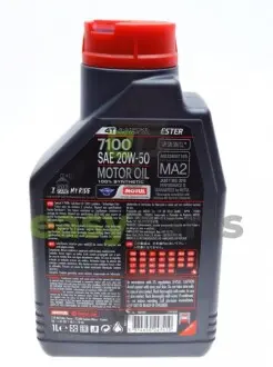Олива 20W50 4T 7100 (1L) (104103) MOTUL 836411
