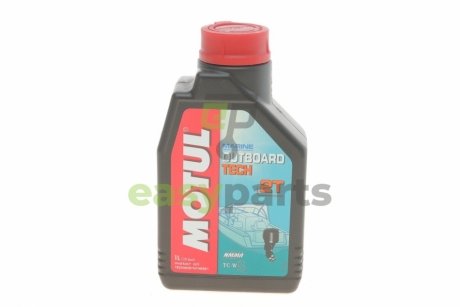 Олива Outboard Tech 2T (1L) (102789) MOTUL 851711 (фото 1)