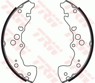 Комплект тормозных колодок TRW GS8773