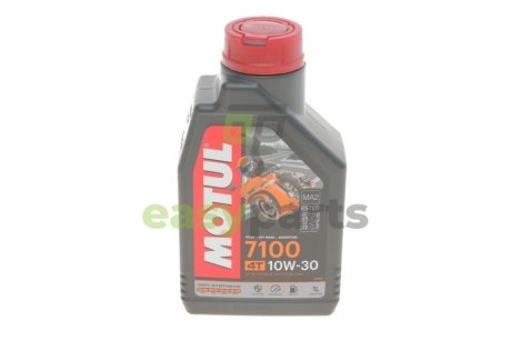 Олива 10W30 7100 4T (1л) MOTUL 845411 (фото 1)