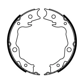 Тормозные колодки, барабанные ABE C01063ABE
