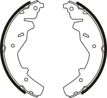 Комплект тормозных колодок ABE C00307ABE