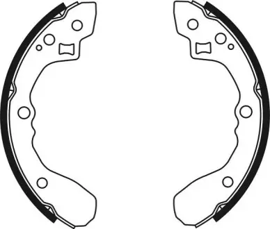 Комплект тормозных колодок ABE C00313ABE