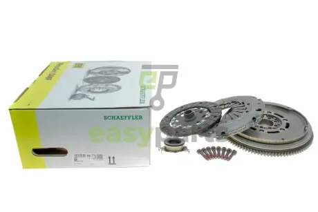 Демпфер + комплект зчеплення Toyota Avensis/Corolla 2.0 D-4D 02-09 LuK 600001400