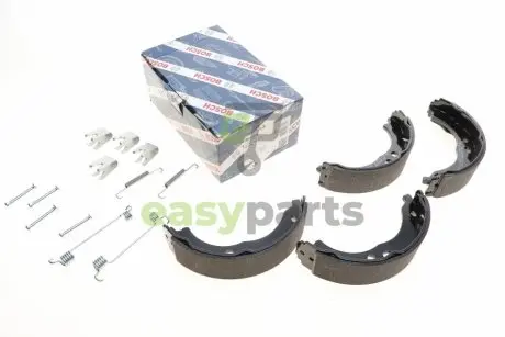 Колодки ручника Fiat Ducato/Peugeot Boxer 06- (172x42) BOSCH 0986487726