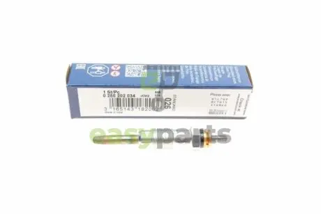 Свічка розжарювання MB 123 (OM617)/E-class (W124) (OM601) -95 BOSCH 0250202034