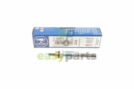 Свічка розжарювання Renault Clio/Megane 1.9D 96-03 BOSCH 0250202024