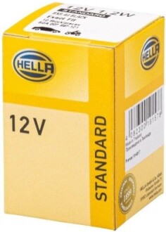 Лампа 12V 1.2W BX8.4d black HELLA 8GA007997-121