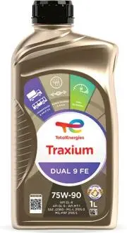 Олива транс 75W-90 1L TRAXIUM DUAL 9 FE = 201656 TOTAL 214145