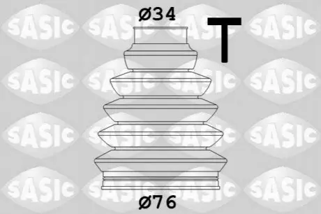 Пильовик ШРКШ зовн. 35x82x113 Renault Scenic, 03- SASIC 1904033