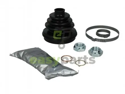 Пыльник шруса (наружный) Audi 80/90/100/VW Passat 86-05 (22х84х83) к-кт смазка+хомуты SPIDAN 0026007