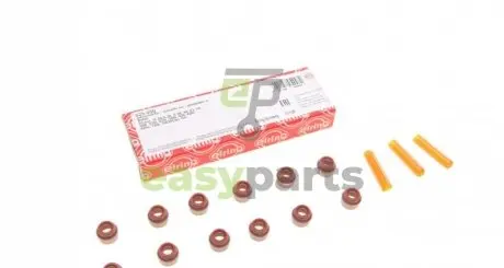 Сальник клапана (впуск/випуск) Fiat Doblo/Renault Megane/VW Passat (7x9.8/13.2x9.7) (к-кт 12шт.) ELRING 825050