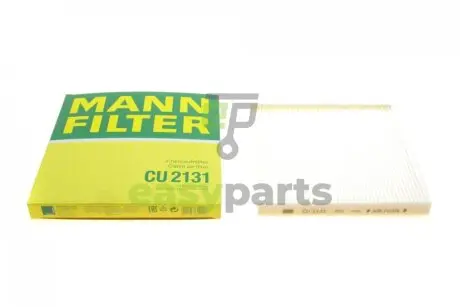 Фільтр салону Toyota Land Cruiser 03-/Camry 00-05/Prius 00-/Lexus GX 01-/RX/Subaru Legacy 03-15 MANN CU2131
