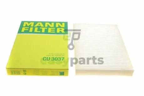 Фільтр салону Audi A4 00-08/A6 97-04/Seat Exeo 09-13 MANN CU3037