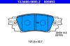 Колодки гальмівні (задні) Toyota Camry 17-/Rav4 18-/Lexus ES VII 18-/RX 15- ATE 13046056932 (фото 1)