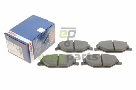 Колодки гальмівні (передні) VW Polo V 10- BOSCH 0986495390