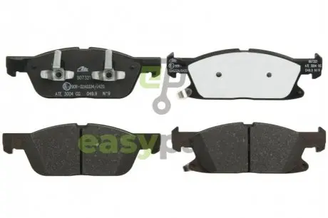 Колодки гальмівні (передні) Ford Galaxy III/S-Max 15- ATE 13046073212