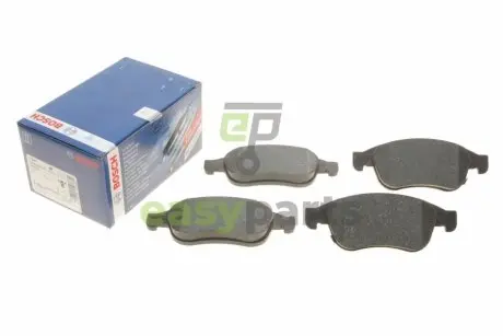 Колодки гальмівні (передні) Fiat 500X/Jeep Renegade 14- BOSCH 0986494826