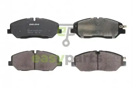 HYUNDAI гальмівні колодки передн. H350 2.5 CRDI 15- Delphi LP3293