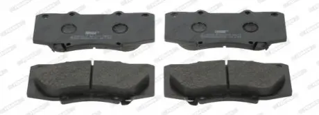 Гальмівні колодки пер.Toyota Hilux 2.5 D-4D 07- FERODO FDB4715