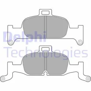 Гальмiвнi колодки дисковi Delphi LP3239